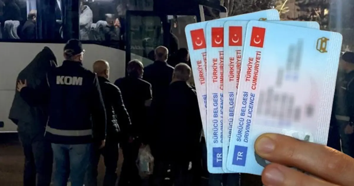 Son dört yılın ehliyet sınavları incelenince ortaya çıktı! Joker operasyonunda 14 tutuklama
