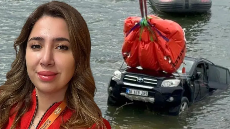 Elif'in ölümündeki sır! Araç göletten çıkarıldı, ekipler inceliyor