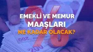 Emekli ve memur maaş zammı 2026: SSK, Bağ-Kur maaşları ne kadar olacak, yüzde kaç zamlanacak?