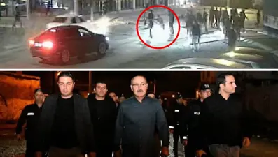 Dur ihtarına uymadı, aracını emniyet müdürünün üzerine sürdü!