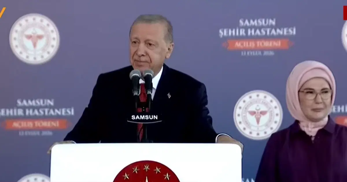 Cumhurbaşkanı Erdoğan'dan muhalefete tepki: "Şehir hastanelerine israf dediler"