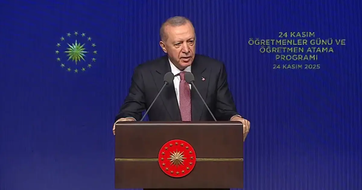15 bin öğretmen atanıyor | Cumhurbaşkanı Erdoğan: Öğretmenlik adanmışlık isteyen bir meslektir
