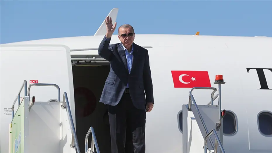 Cumhurbaşkanı Erdoğan, G20 için Güney Afrika'ya gitti