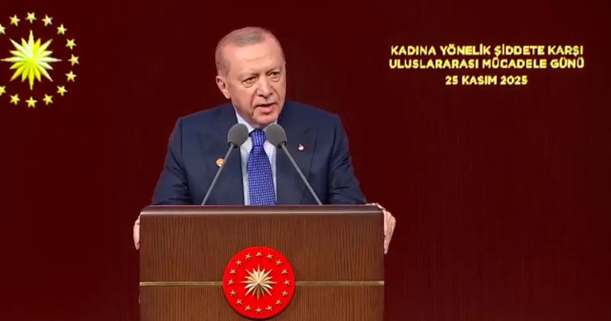 Cumhurbaşkanı Erdoğan: Kadına yönelik şiddet insanlık suçudur