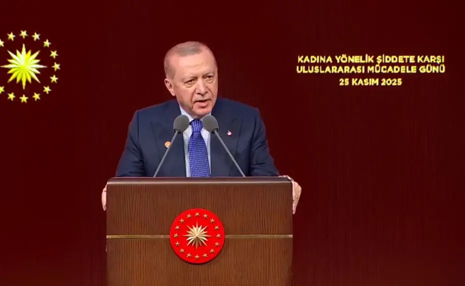 Cumhurbaşkanı Erdoğan: Kadına yönelik şiddet insanlık suçudur