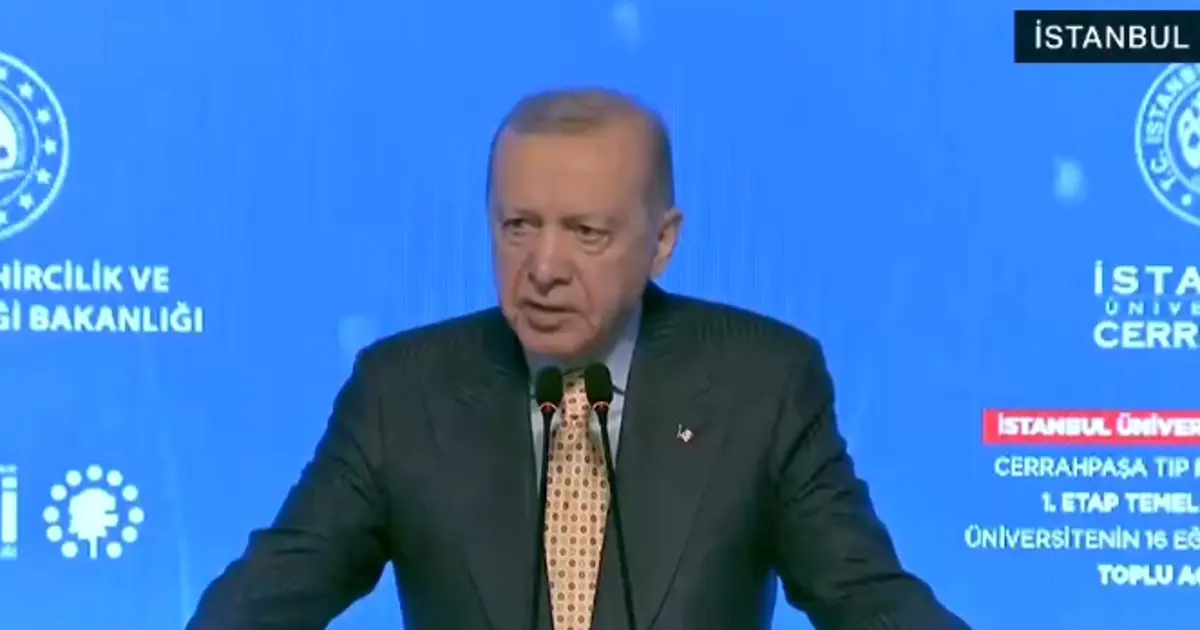 Cumhurbaşkanı Erdoğan'dan İBB'ye Cerrahpaşa tepkisi