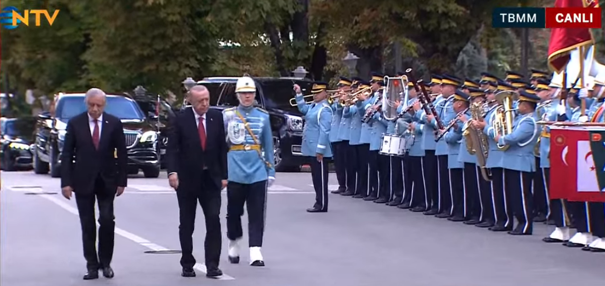 TBMM açılıyor. Cumhurbaşkanı Erdoğan yeni yasama yılı için Meclis'te