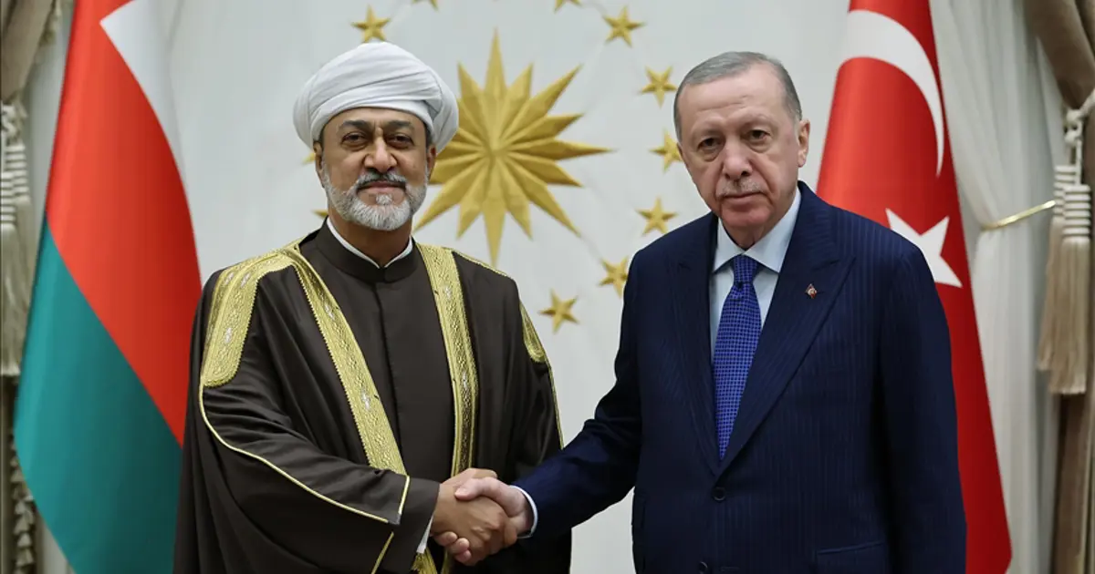 Cumhurbaşkanı Erdoğan, Umman Sultanı ile görüştü
