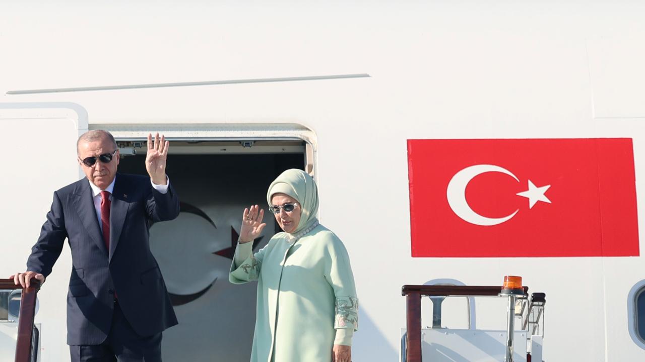 Bişkek'te liderler zirvesi. Cumhurbaşkanı Erdoğan Kırgızistan'a gitti