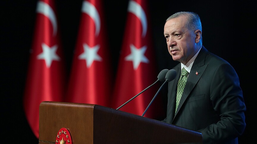 Cumhurbaşkanı Erdoğan, Necip Fazıl Kısakürek'i andı