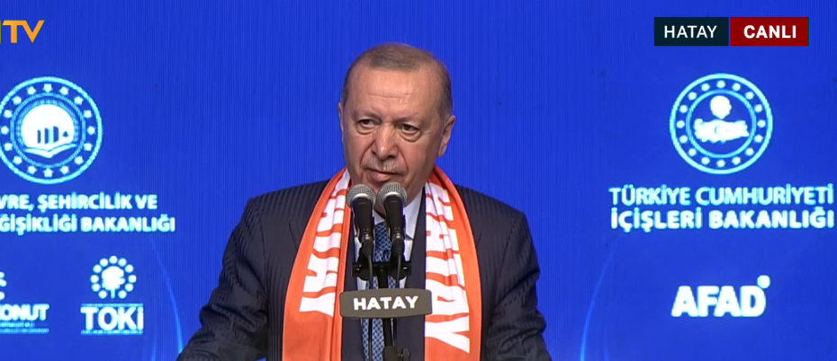 455 bin konut teslim töreni. Cumhurbaşkanı Erdoğan: Sözümüzü tutmanın kıvancındayız