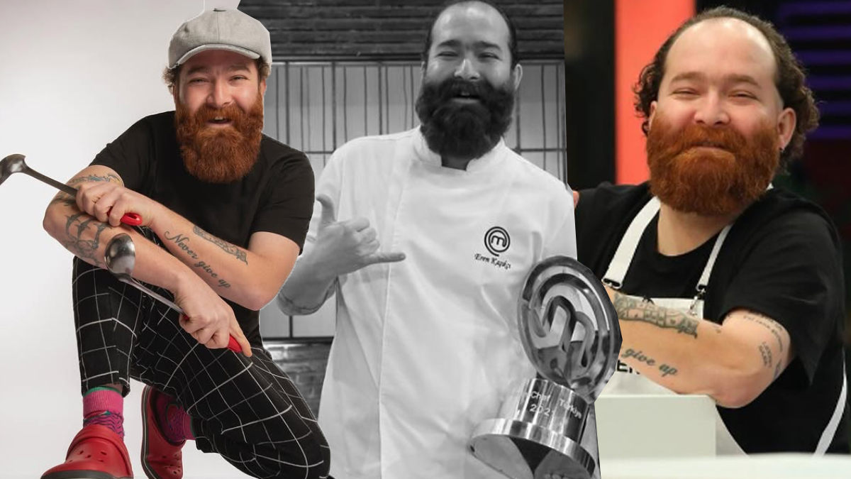 MasterChef'in Kızıl Sakal'ıydı. Eren Kaşıkçı'ya veda