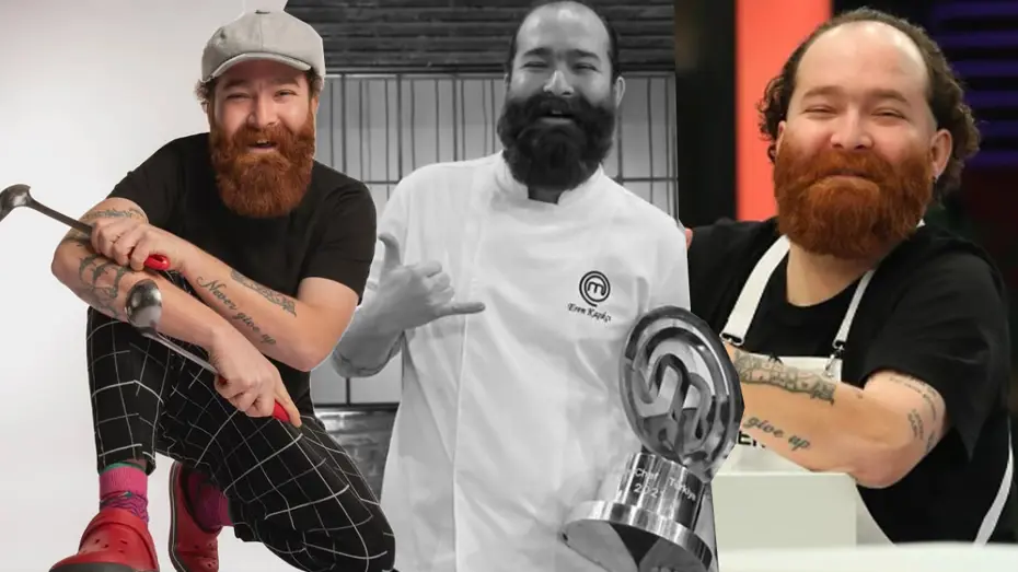 MasterChef'in Kızıl Sakal'ıydı. Eren Kaşıkçı'ya veda