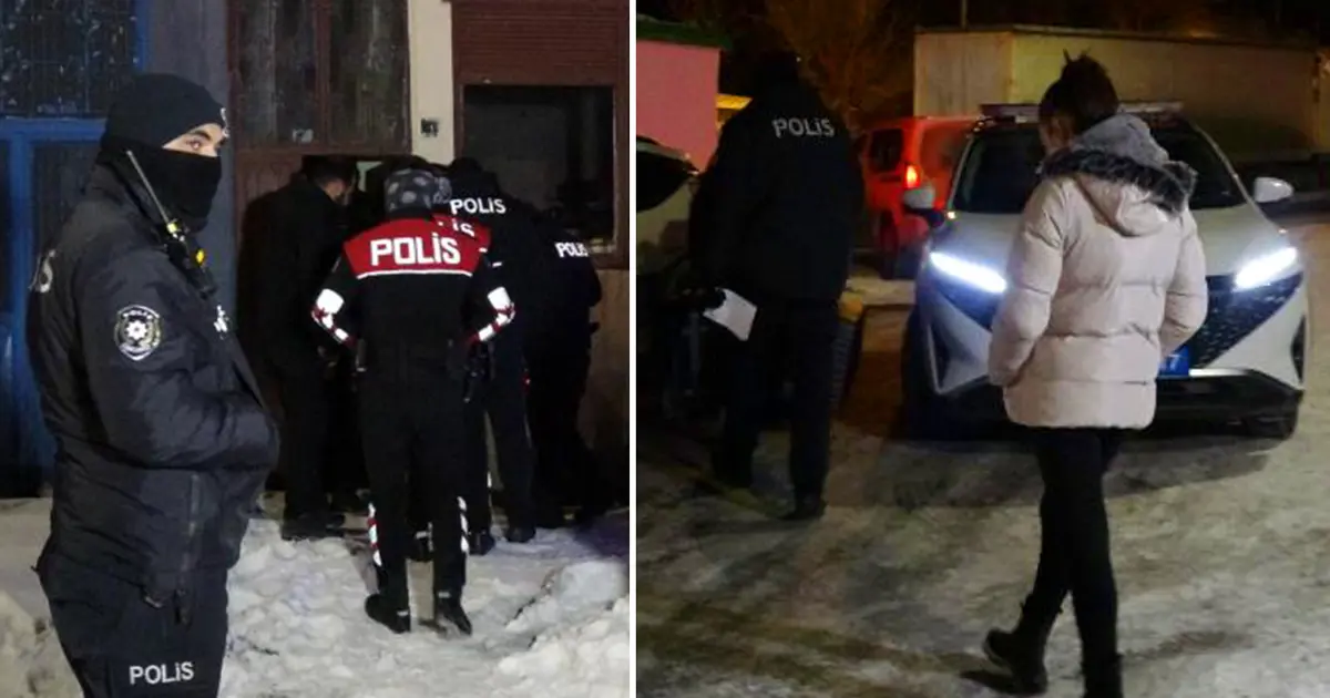 Erzurum'da evde alıkonulan kadını itfaiye kurtardı