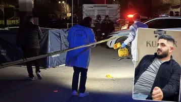 Cami önünde kanlı infaz