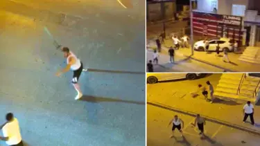 Esenyurt'ta mahalle karıştı, iki kişi kılıç çekti