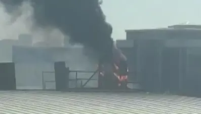 Esenyurt'ta tekstil fabrikasında yangın
