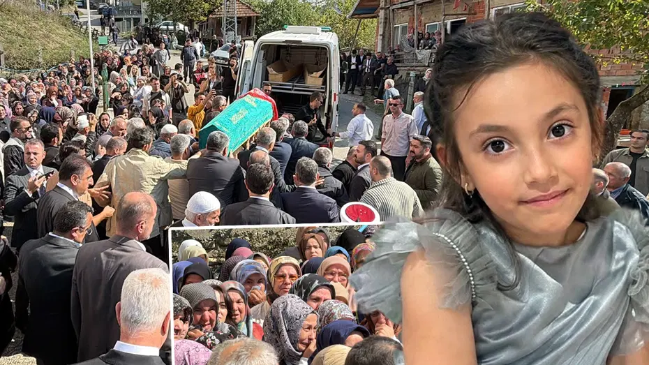 Başakşehir'deki saldırıda yaşamını yitiren Eslem Sare'ye gözyaşlarıyla veda