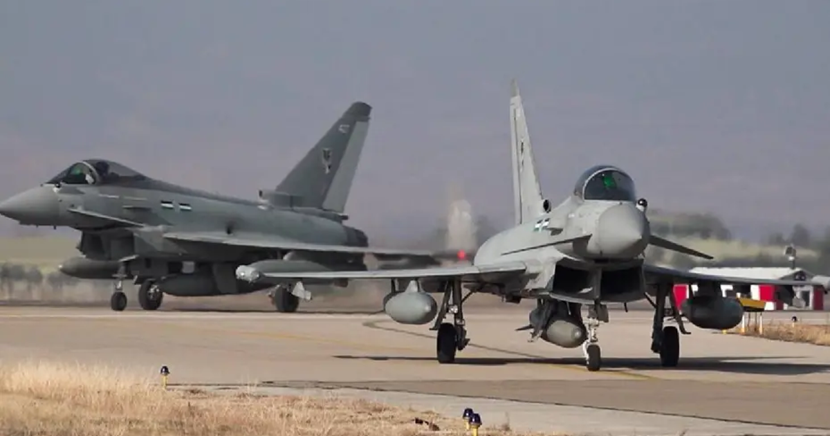 Katar'da üçlü zirve. Eurofighter savaş uçağında sona doğru