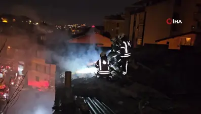 İstanbul'da gecekondu yangını. Evden çıkamadı, yangında can verdi