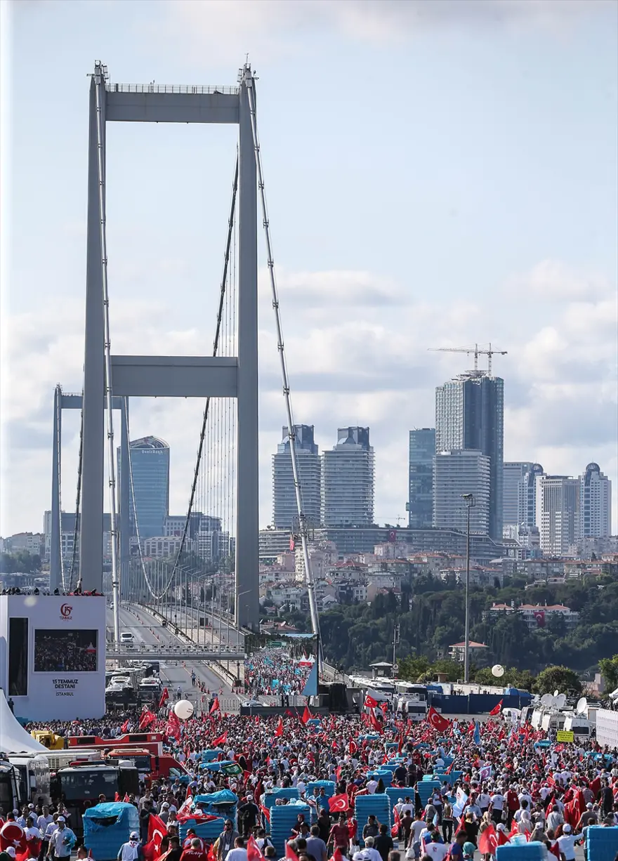 Köprüde Milli Birlik Yürüyüşü 19 Köprüde Milli Birlik Yürüyüşü 19