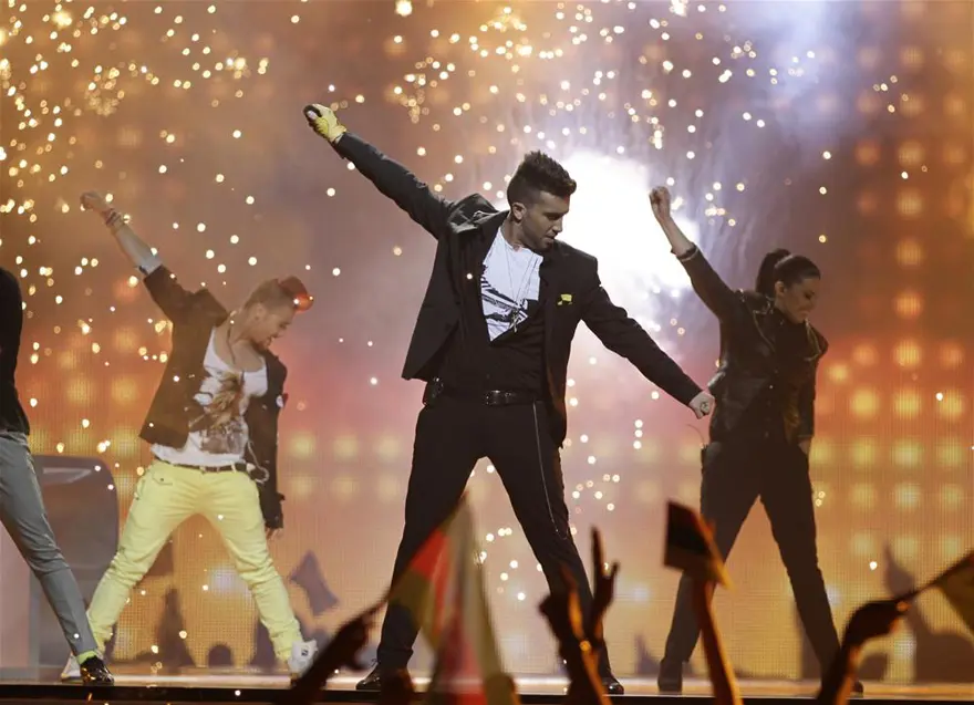 Eurovision final gecesinden kareler 131