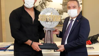 Survivor 2021 şampiyonu İsmail Balaban Antalya'da