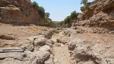 Bazamir Deresi 30 yıl sonra ikinci kez kurudu