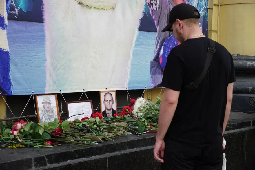 Wagner'in kurucusu Prigojin için Rostov’da anma töreni 13 Wagner'in kurucusu Prigojin için Rostov’da anma töreni 13