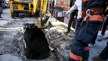 İstanbul Çapa Tıp Fakültesi'nde göçük