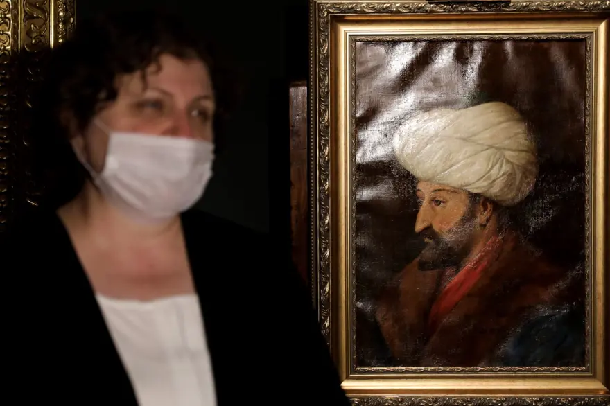 Fatih Sultan Mehmet'in portresi ilk defa sergilenecek 2