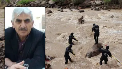 Oltu Çayı'nda kaybolan baba için Ankara'dan özel ekip