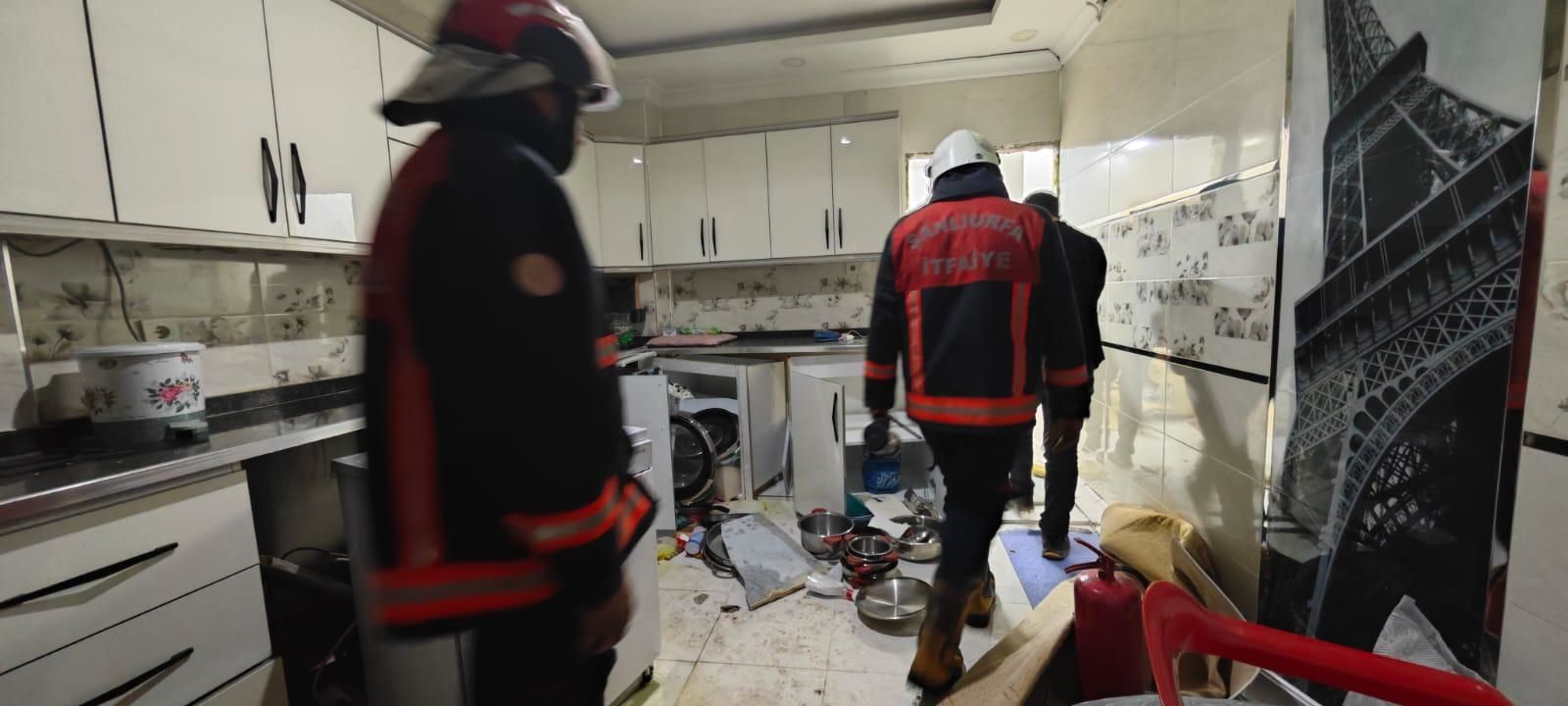 Şanlıurfa’da evinmutfağında patlama: Bir çocuk yaralı