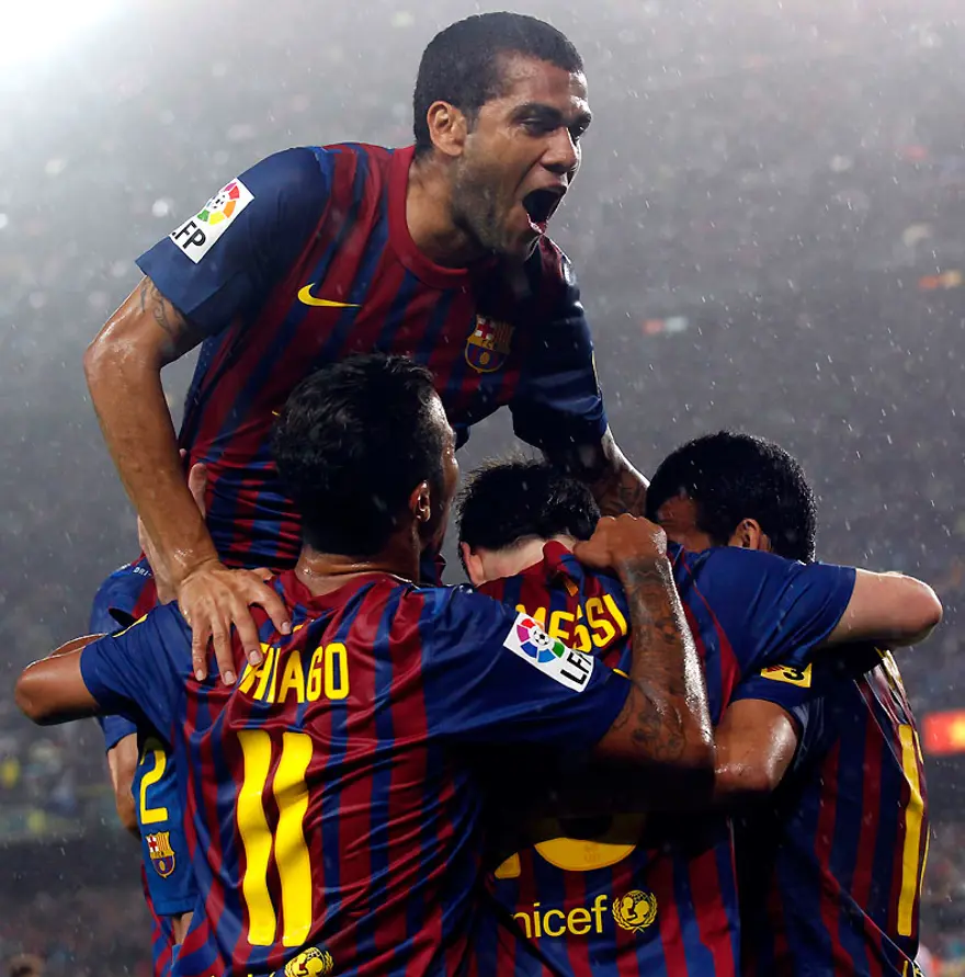 Barcelona Lionel Messi ile coştu 1 Barcelona Lionel Messi ile coştu 1