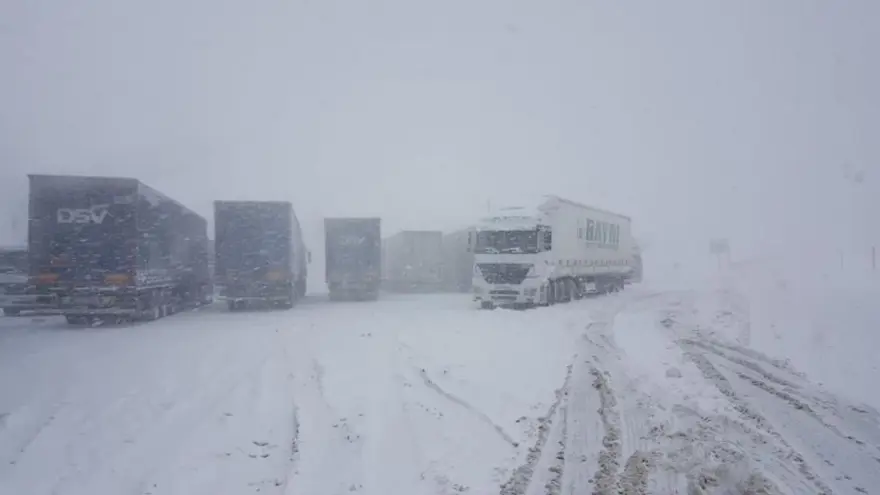 Doğu Anadolu kar altında 11