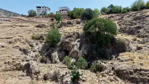 Sakcagözü Şelalesi kurudu