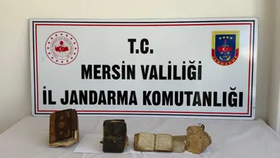 Mersin'de tarihi eser kaçakçılığı