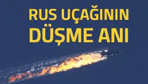 Suriye sınırında uçak düştü