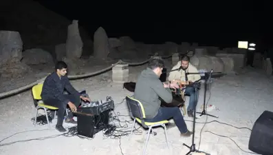 Nemrut Dağı'nda özel konser