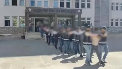 Gaziantep'de "joker" operasyonu: 40 kişi tutuklandı