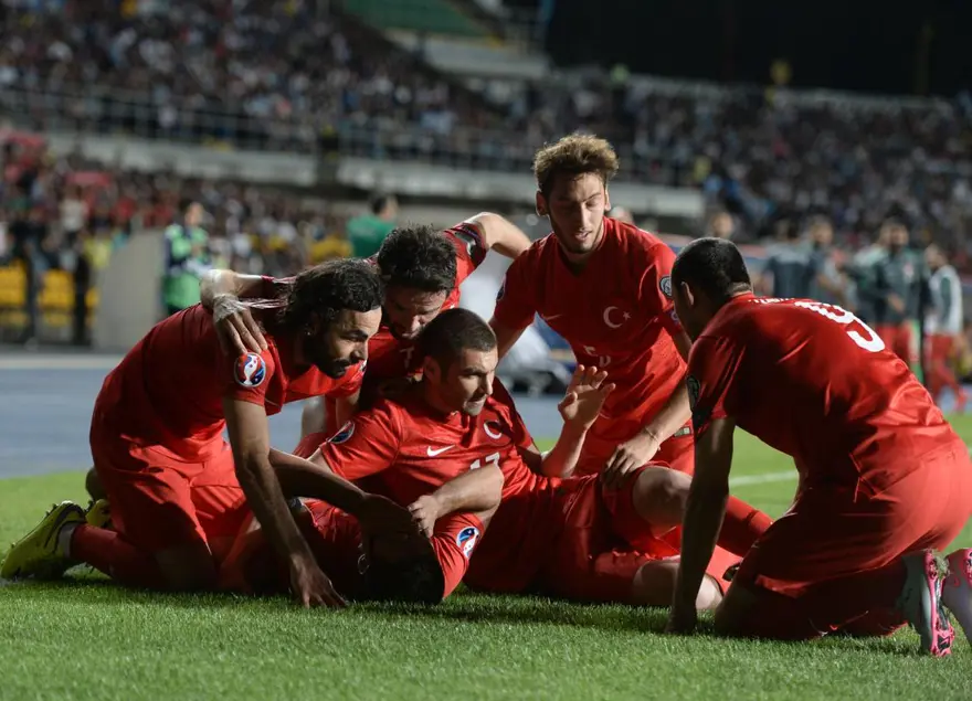 Kazakistan - Türkiye maçından kareler 18 Kazakistan - Türkiye maçından kareler 18