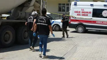 Malatya'da beton mikseri dehşeti: 1 ölü