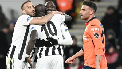 Başakşehir'de kazanan Beşiktaş