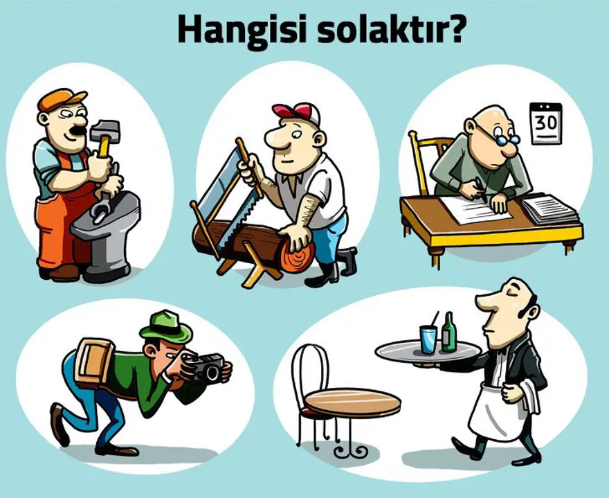 Hangisi solak? 5
