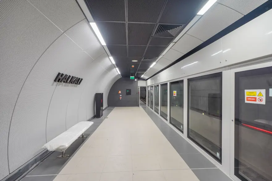 21,75 KİLOMETRELİK HATTA ÇALIŞMALAR TAMAMLANDI 1
