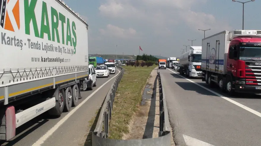 Bayram trafiği erken başladı 7