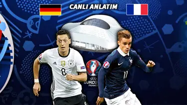 Almanya-Fransa maçı hangi kanalda, saat kaçta? (EURO 2016 yarı final)