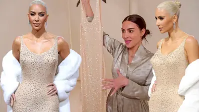Kim Kardashian: Marilyn Monroe'nun elbisesini giydiğim için benden nefret edeceklerini biliyordum