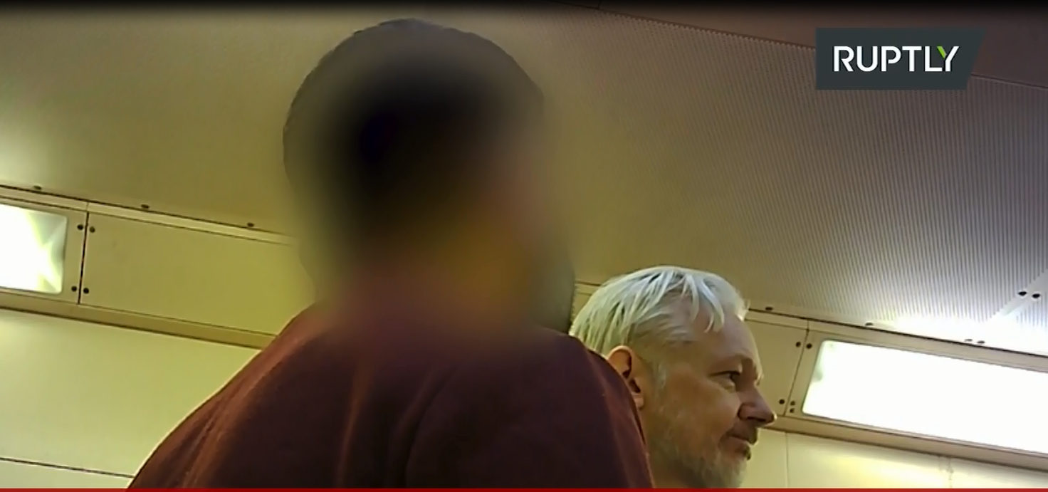 Julian Assange'ın gizli kamera kayıtları ortaya çıktı