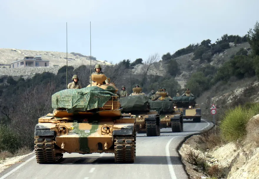 İdlib sınırına askeri sevkiyat 19